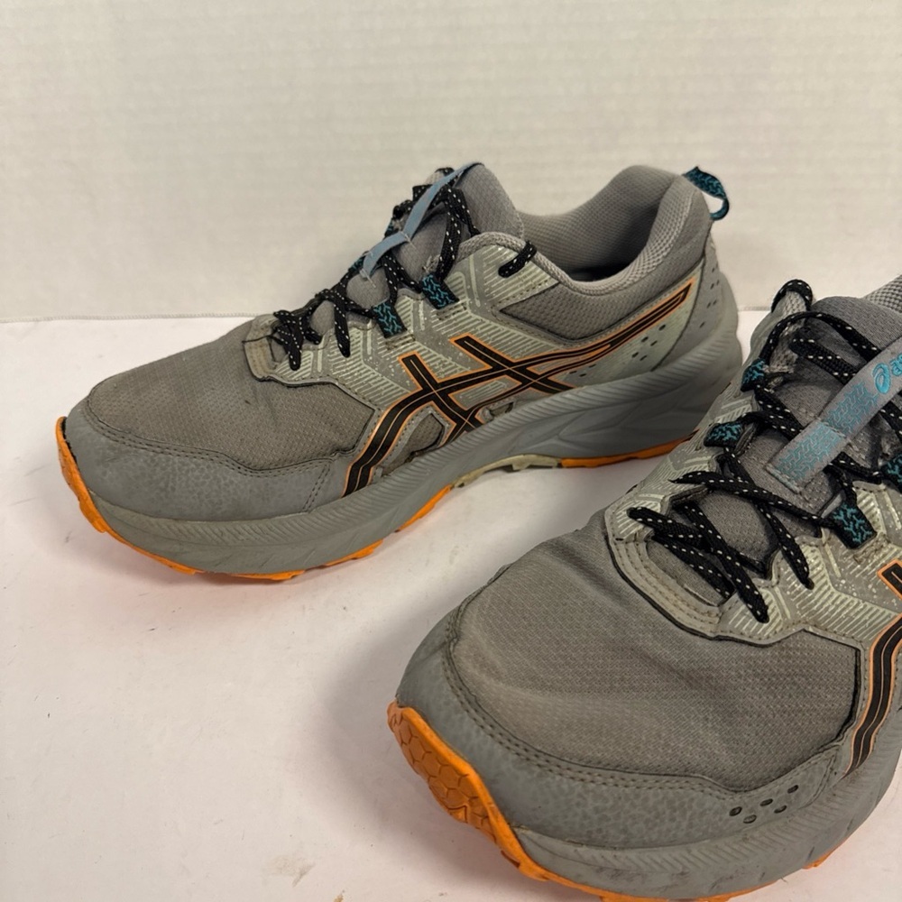 Asics Gel-Venture 9 Men's Tennis Shoes Size 10 Sheet Rock/Sun Peach - Picture 9 of 16